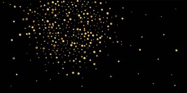 Nadir bulunan altın konfeti konfeti konfetisi. Kare