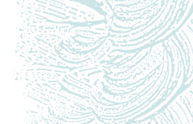 Grunge dokusu. Üzücü mavi iz. Kalın ba