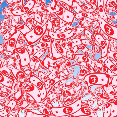 İngiliz sterlini düşüyor. Karışık GBP faturaları.