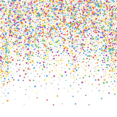 Şenlikli konfeti. Kutlama yıldızları. Neşeli bir şenlik