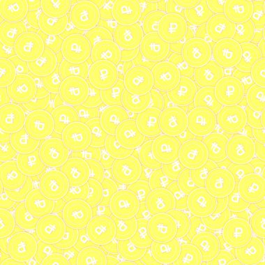 Rus rublesi altın sikkeler kusursuz desen. Düzgün. 