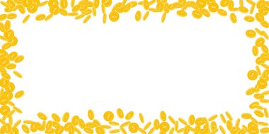 Amerikan dolarları düşüyor. Dağınık küçük USD