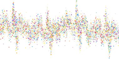 Şenlikli konfeti. Kutlama yıldızları. Neşeli bir şenlik