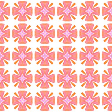 Tekrar eden mayo tasarımı. Turuncu 