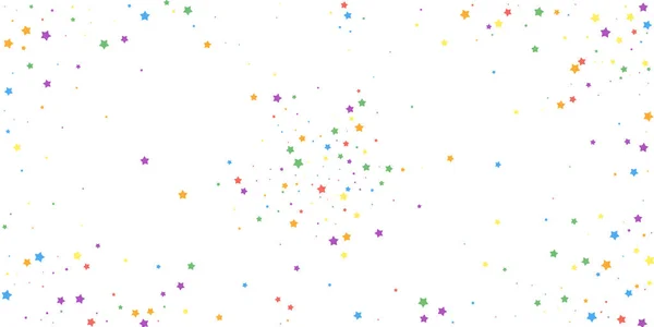 Confeti festivo. Estrellas de celebración. Estrellas alegres — Vector de stock