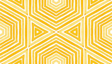 Turuncu Geometrik Suluboya. Hassas Kusursuz Pat