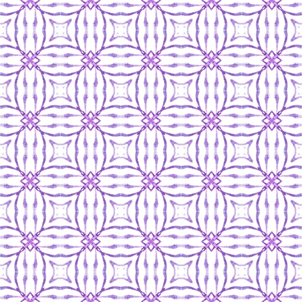 Ручна пофарбована плитка з акварелі. Фіолетовий — стокове фото
