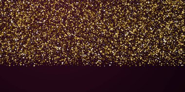 Altın üçgenler, ışıl ışıl konfeti. Scattere