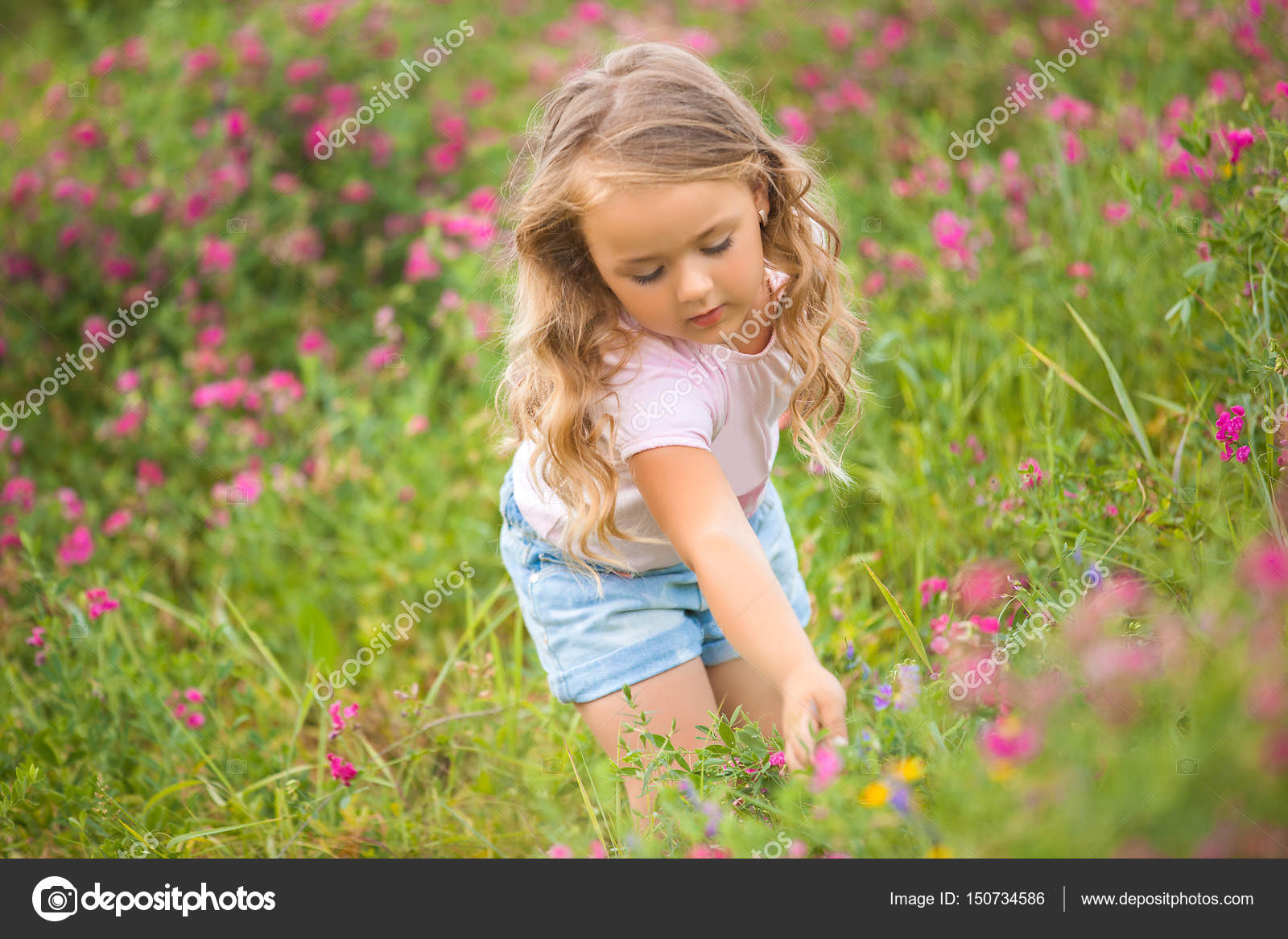 very cute little girl