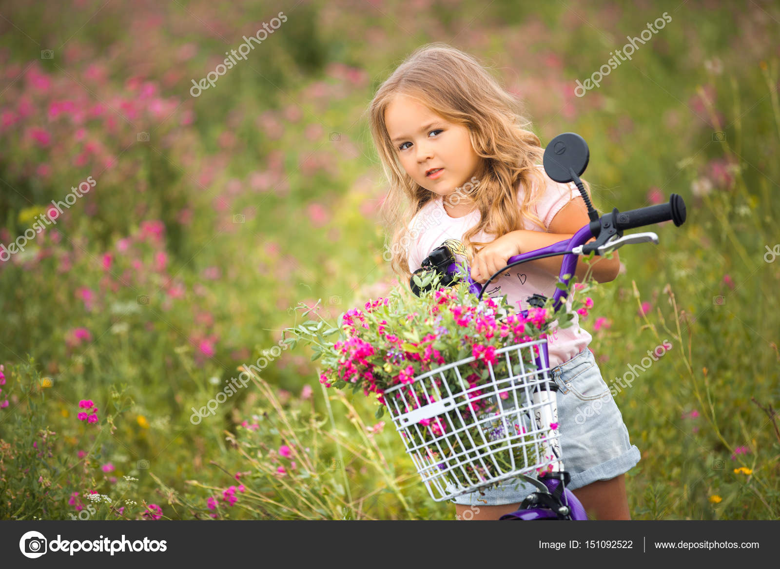 flower girl bike