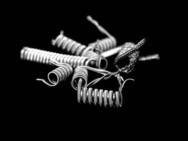 Coils for electronic cigarettes — Stock Photo, Image