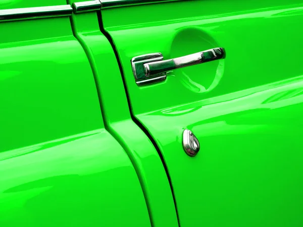 Old retro car on exhibition — Stock Photo, Image