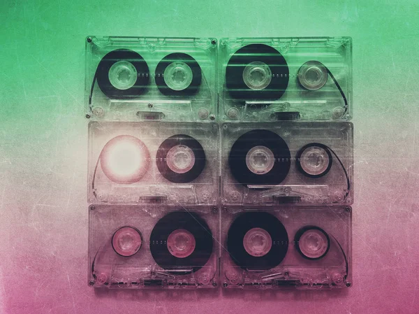 Kaydedici ses kasetleri — Stok fotoğraf