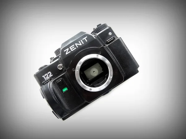 Eylül, 22, 2017 Arzamas, Rusya Federasyonu eski fotoğraf makinesi Zenith