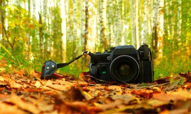 Ekim, 4, 2017 Arzamas, Rusya Federasyonu eski fotoğraf makinesi Zenith