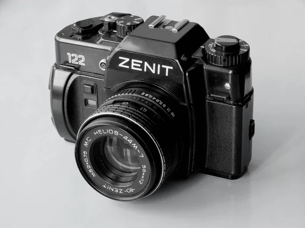 Settembre, 22, 2017 Arzamas, Russia Vecchia fotocamera Zenith — Foto Stock