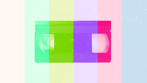 Gamla videoband — Stockfoto