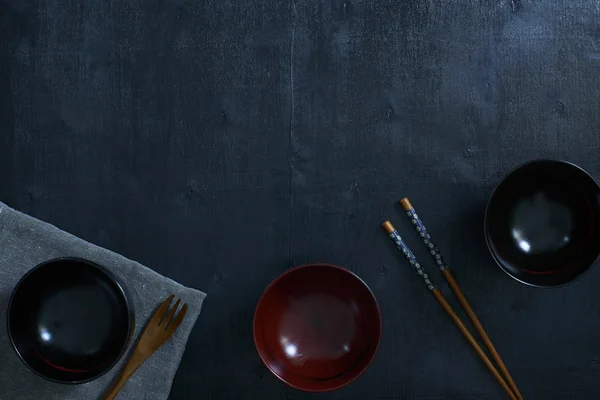 Kitchen utensils on table