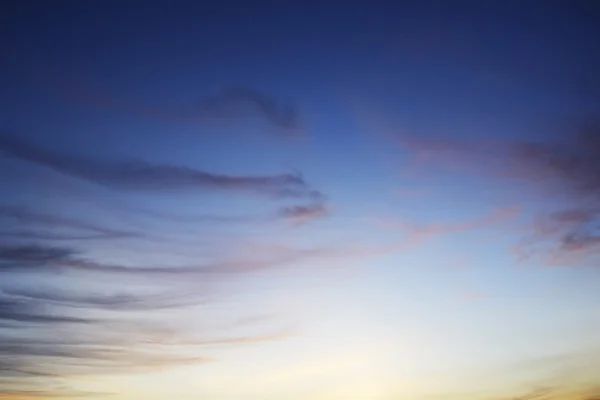 日没後美しい空 — ストック写真