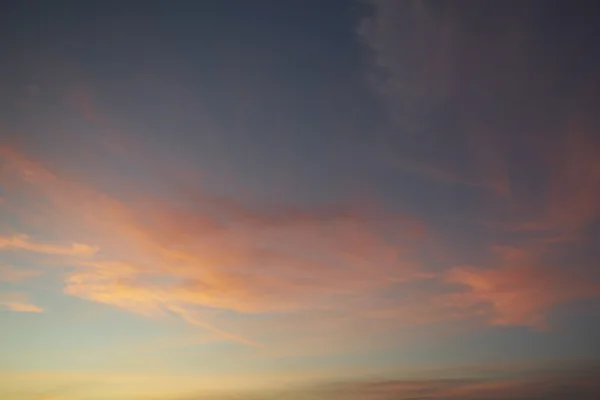 Όμορφο ουρανό μετά την δύση του ηλίου — Φωτογραφία Αρχείου