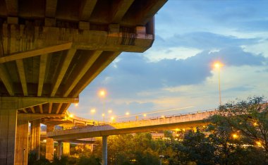 Highway Köprüsü'nde alacakaranlık