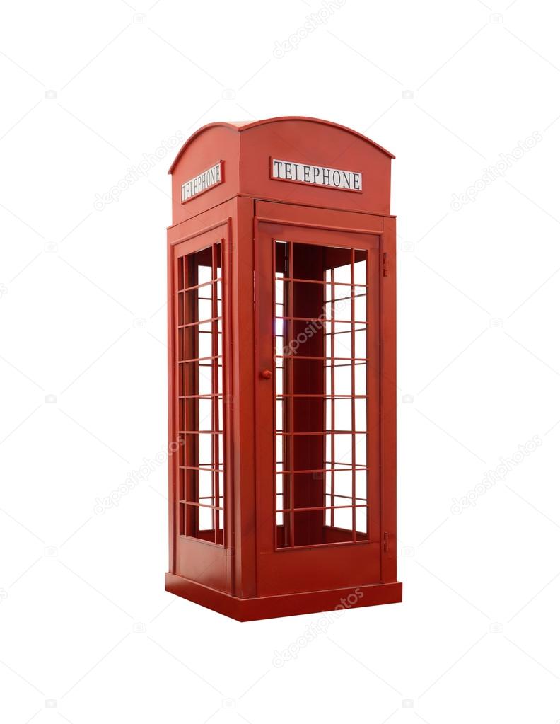 Red telephone box 