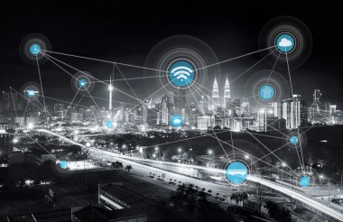 Akıllı şehir ve kablosuz iletişim kavramı