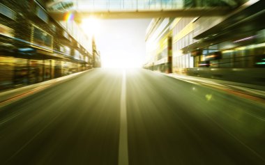 Bulanık yol ışık