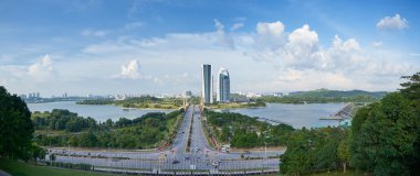 Putrajaya mimari görünümünü