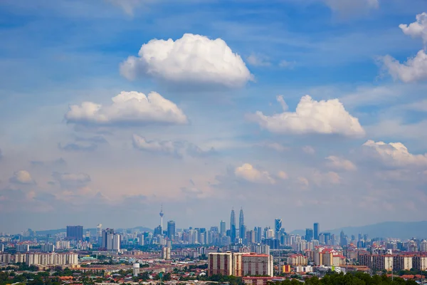 Skyline van Kuala lumpur — Stockfoto