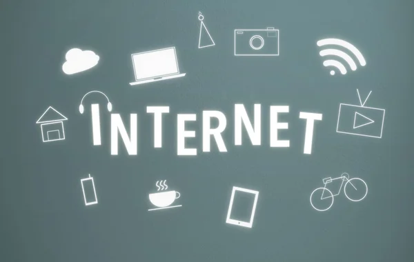 Internet technology concept — Stock Photo, Image