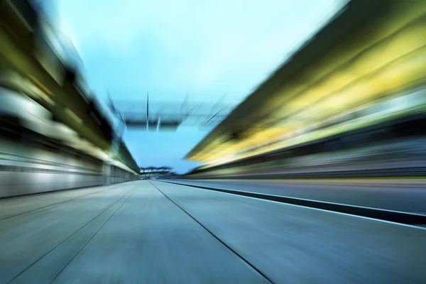 Movimiento borrosa pista de carreras —  Fotos de Stock