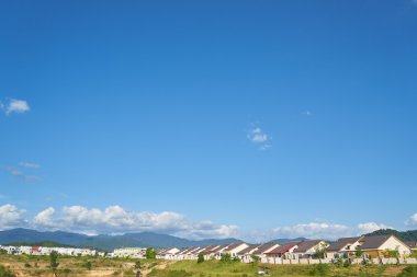 Kırsal kesimde Teras evler