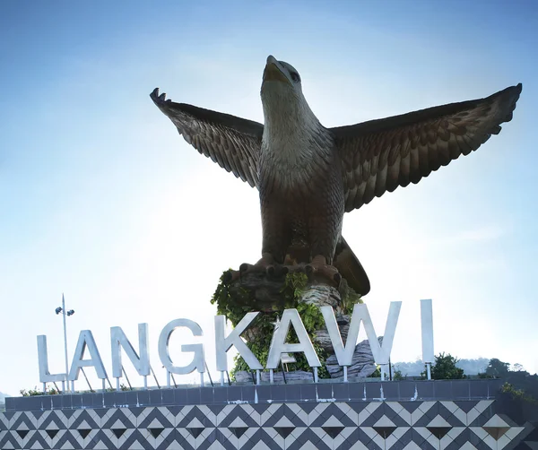 Piazza dell'Aquila a Langkawi — Foto Stock