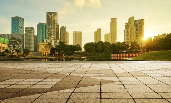 쿠알라룸푸르의 현대 건축 — 스톡 사진