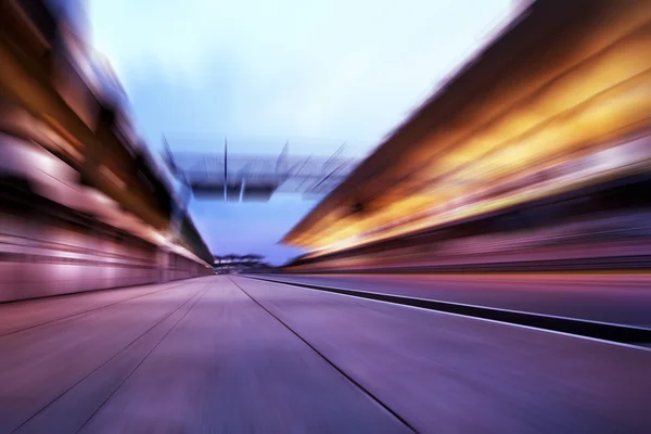 Movimiento borrosa pista de carreras —  Fotos de Stock