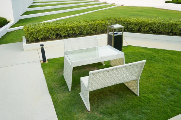 A kerti terasz bútor — Stock Fotó