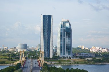Putrajaya mimari görünümünü