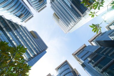 Modern şehir gökdelenleri