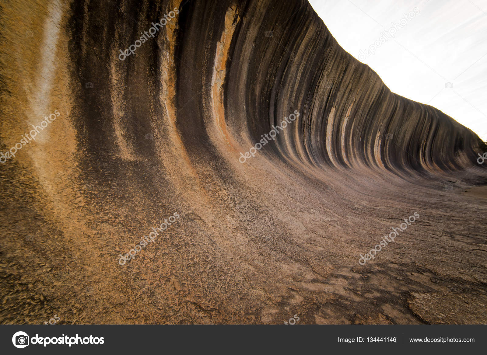 Wave Rock in Australia — Stock Photo © jamesteohart #134441146