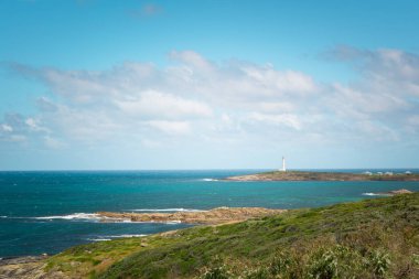 Cape Leeuwin görünümünün deniz manzarası