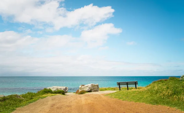 Vista da paisagem marinha do Cabo Leeuwin — Fotografia de Stock