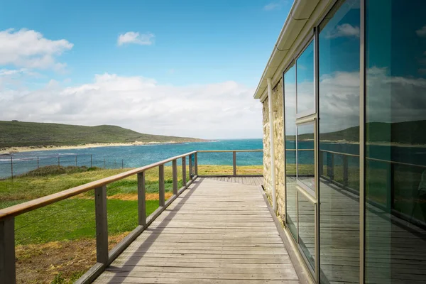 Vista da paisagem marinha do Cabo Leeuwin — Fotografia de Stock