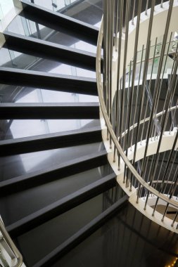 Sarmal merdiven manzarası