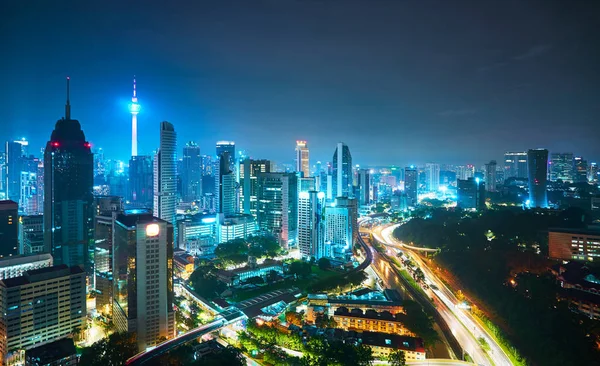 Panoráma města Kuala Lumpur — Stock fotografie