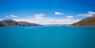 Tibet güzel Mavi Göl