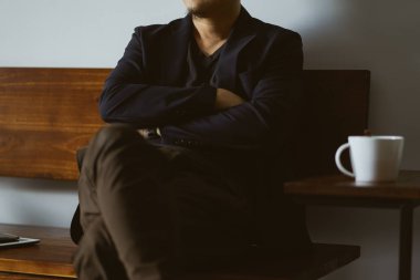 İşadamı sit ahşap sandalye 