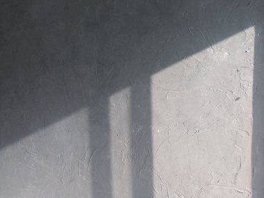 Işık ve gölge çimento duvara döküm