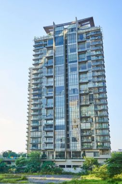 Kuala Lumpur, Malezya-22 Ekim 2017: Dış konut, Kuala Lumpur, Malezya sermaye şehir .