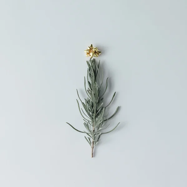 Minimalistischer Weihnachtsbaum — Stockfoto